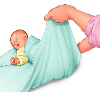 襁褓包裹婴儿方法3.jpg